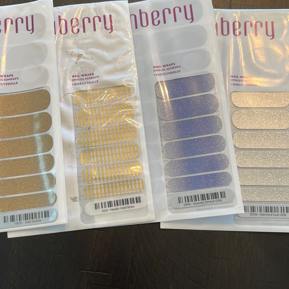 Lot of Jamberry nail wraps